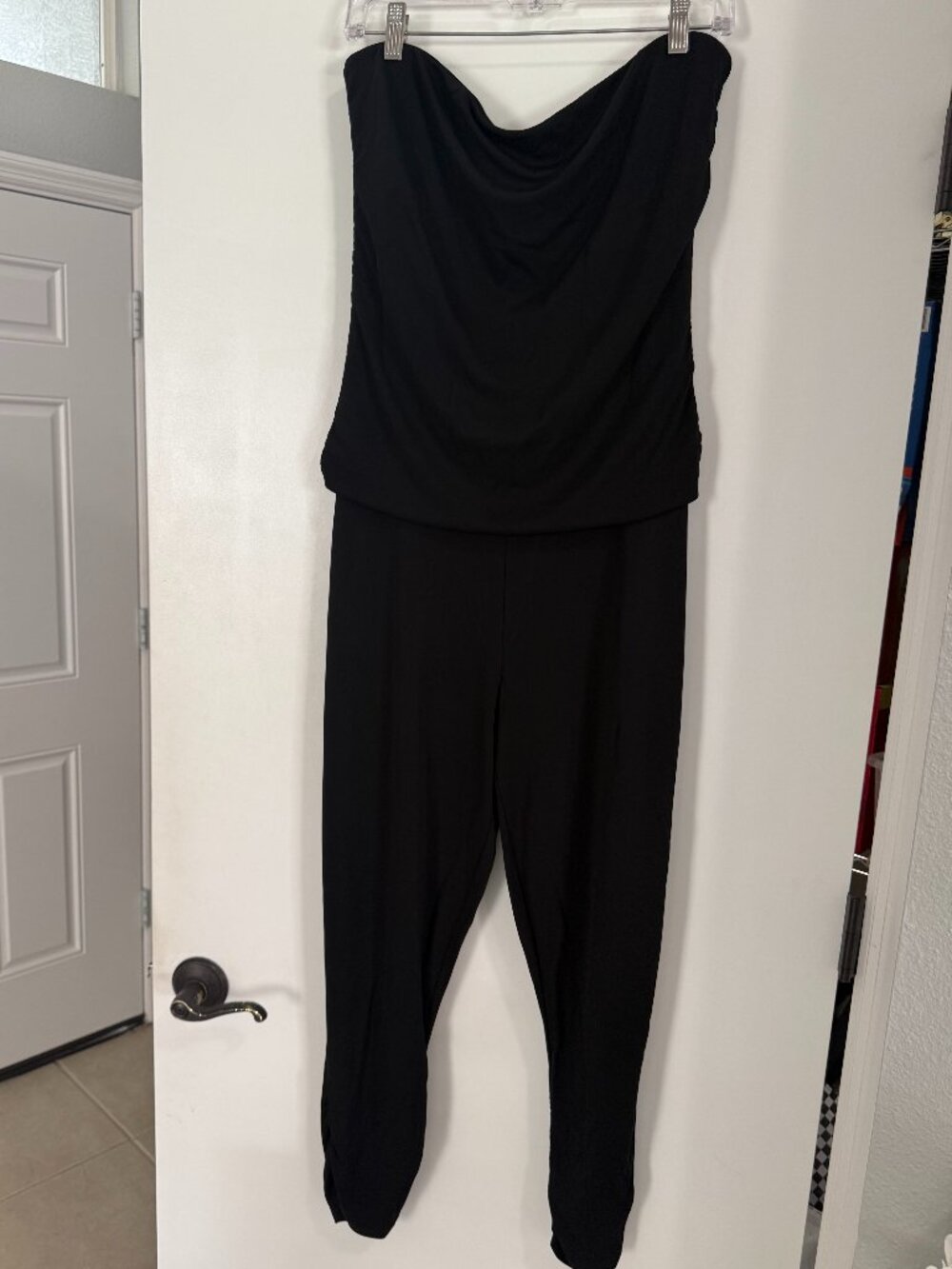 I.N.C Black Strapless Jumpsuit - Large